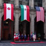 North American leaders at the 2023 North American Leaders' Summit