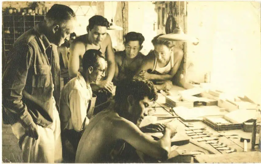 William Spratling with Alaskans