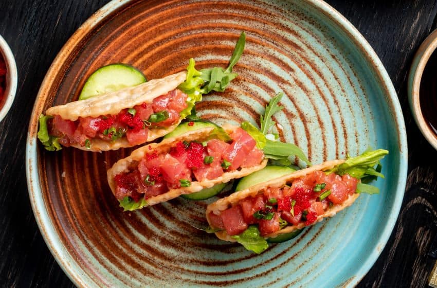 Tuna taco